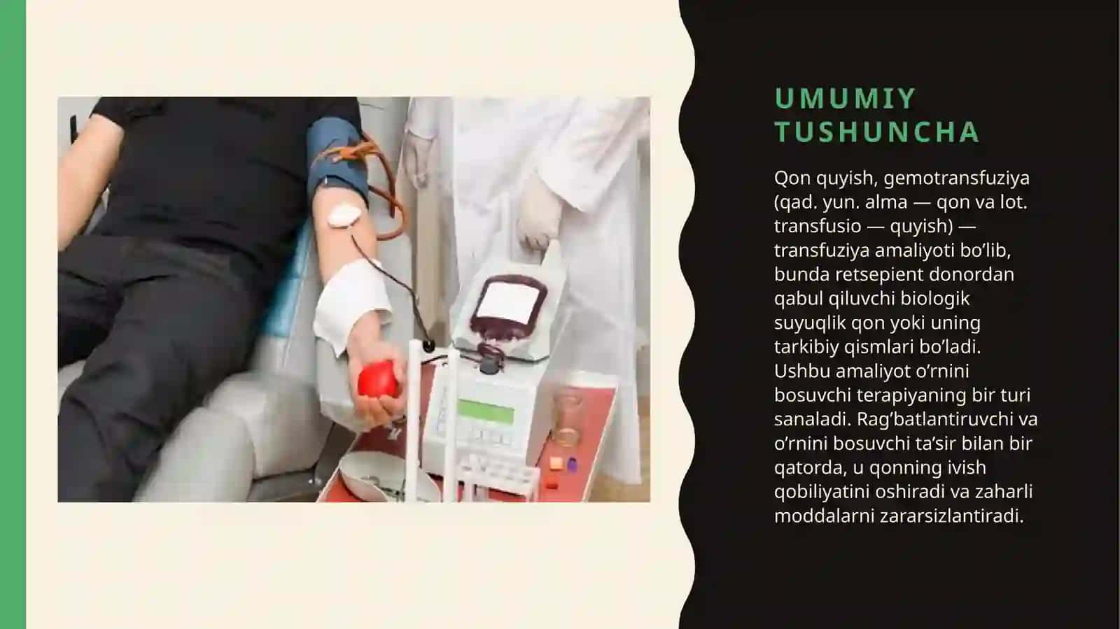Qon quyish uchun ko'rsatmalar va qarshi ko'rsatmalar 2