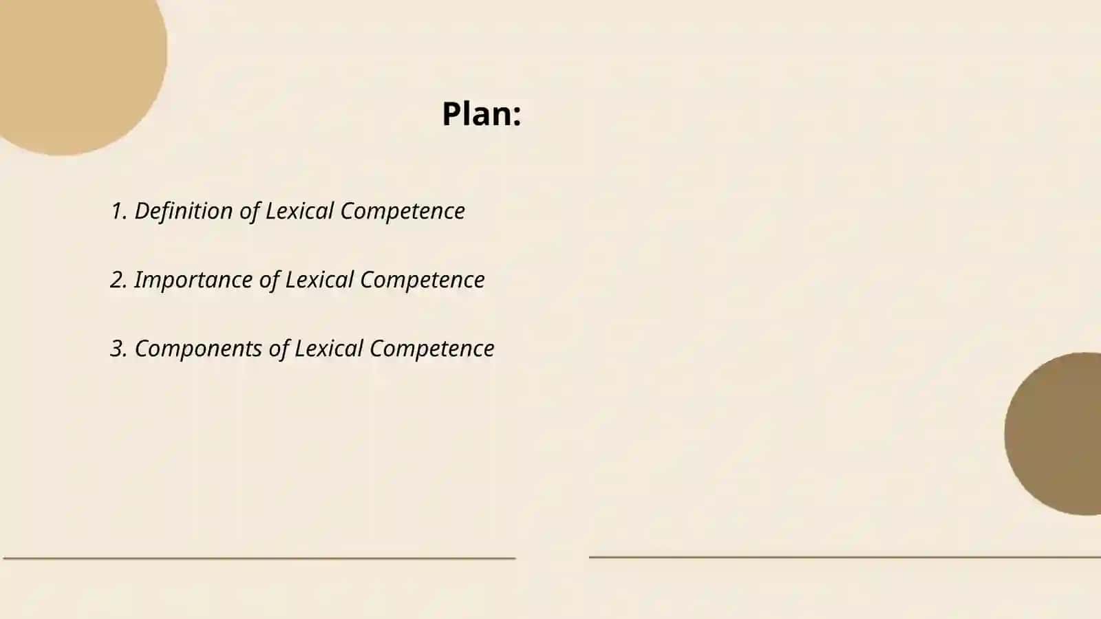 Lexical competence 2