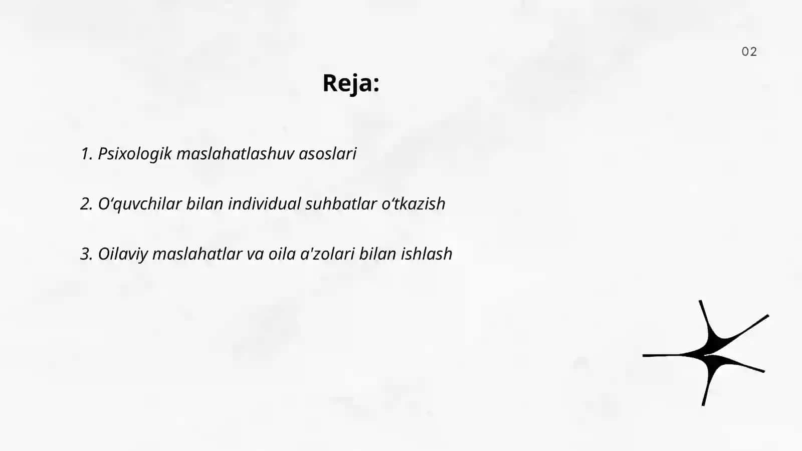 Ta'lim muassasasi psixologning psixalogik konsultatsiya faoliyati 2