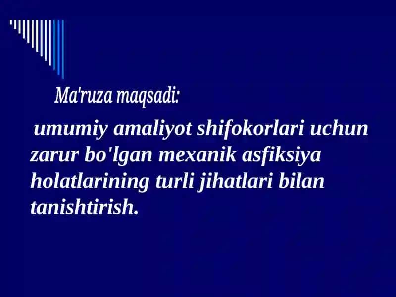Mexanik asfiksiya 2