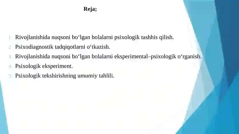 Rivojlanishidanuqsonibo‘lgan bolalarni psixologik tekshirish 2