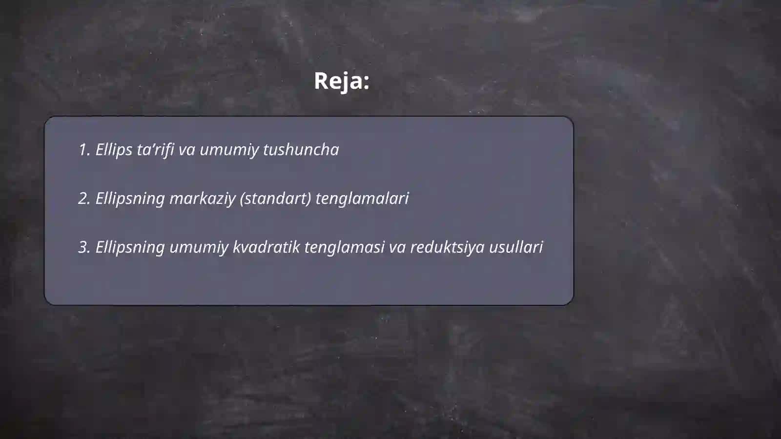Ellips Haqida Toliq Malumot 2
