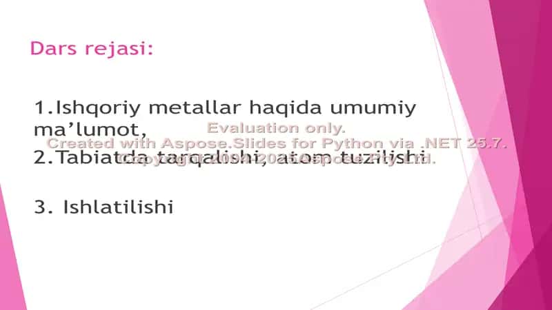 Ishqoriy metallar 2