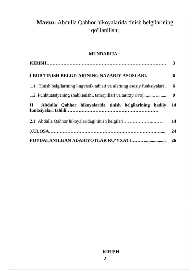Abdulla Qahhor hikoyalarida tinish belgilarining qo'llanilishi 2