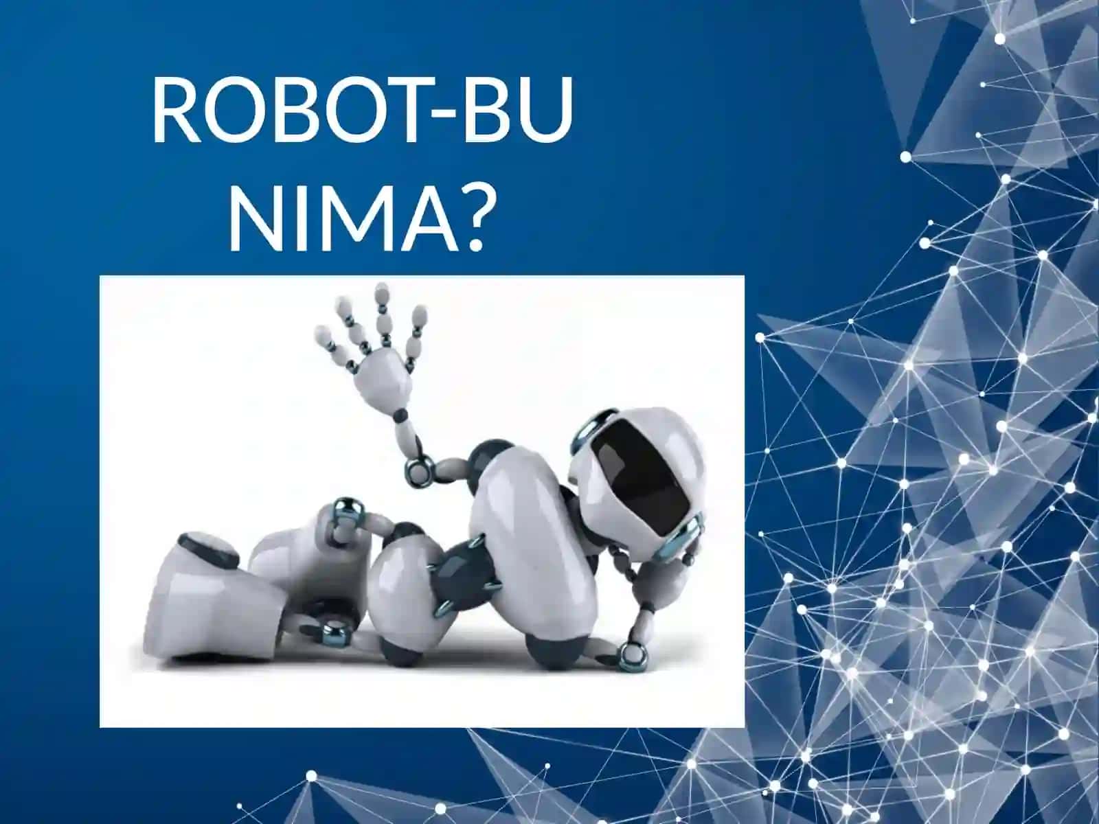 ROBOTOTEXNIKA ASOSLARI 2