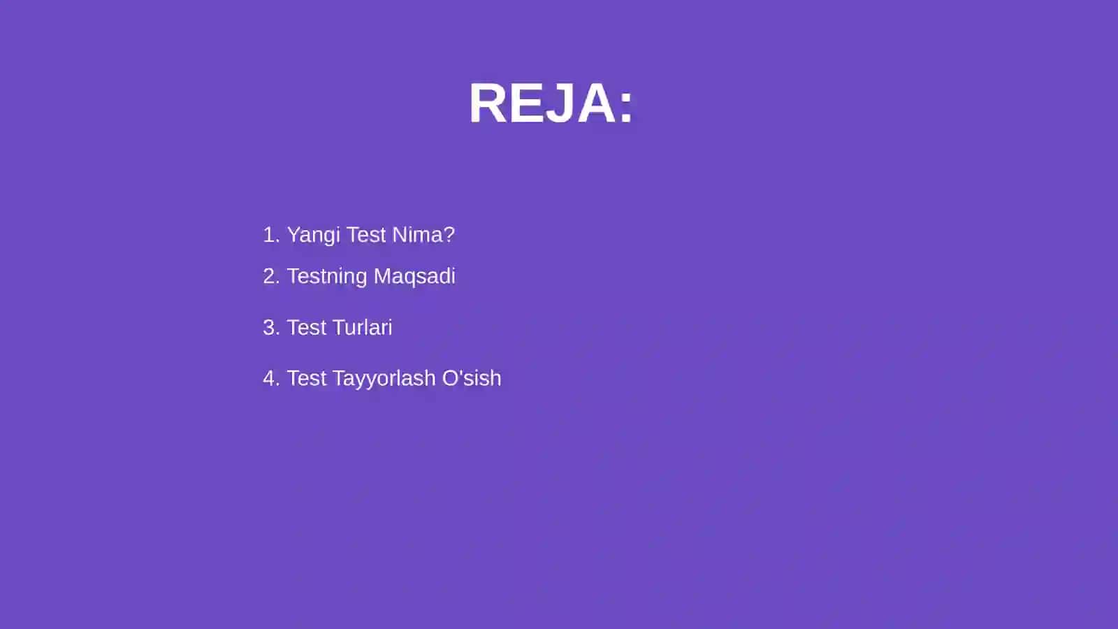Yangi Test 2
