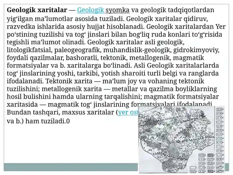 Geologik xaritalar 2