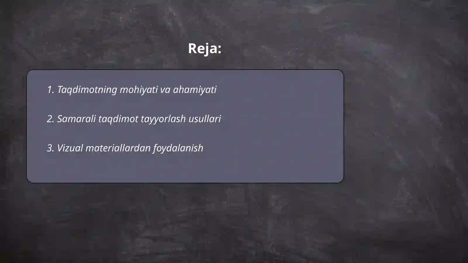 Taqdimot matnlari 2