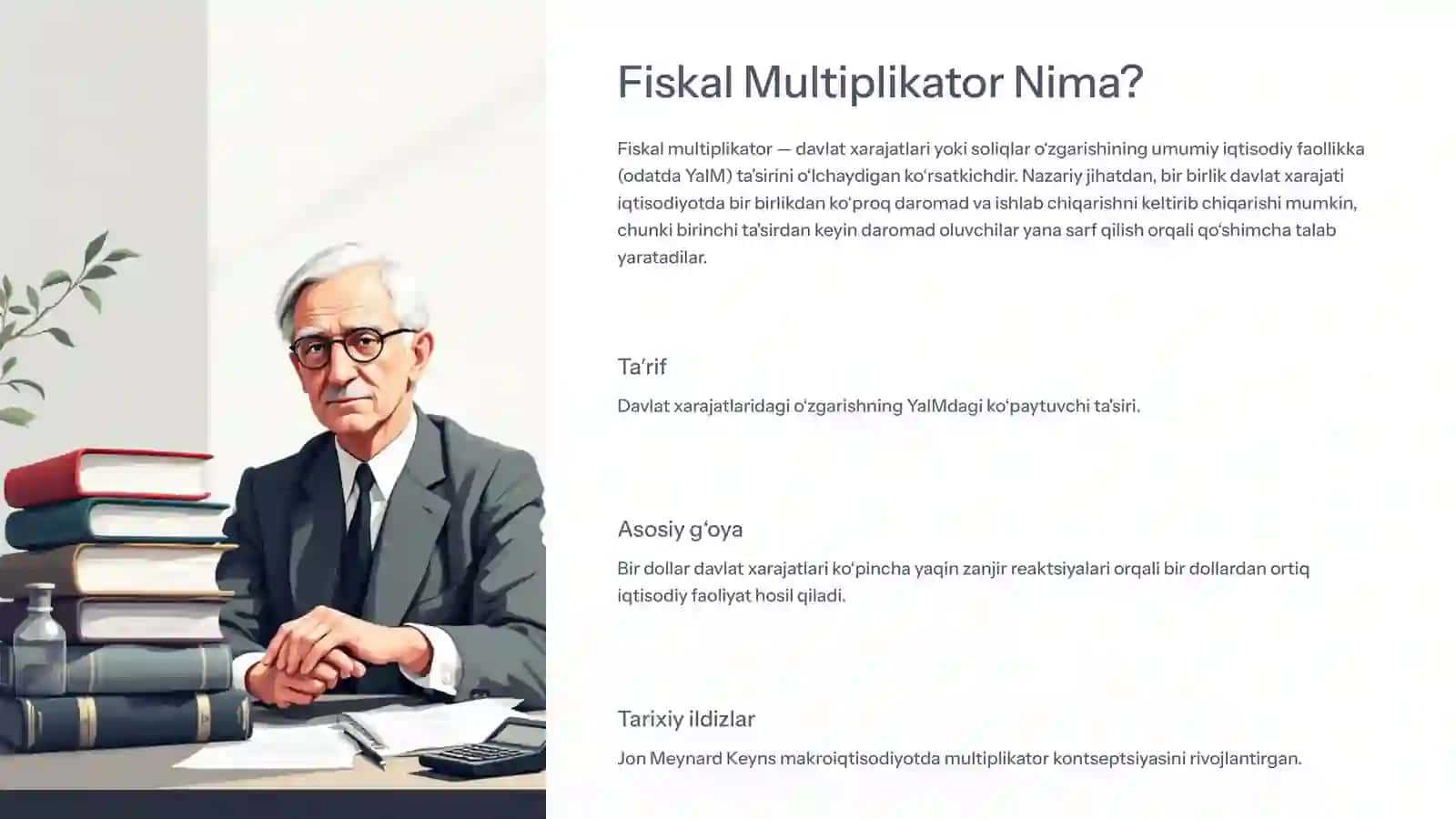 Fiskal Multiplikator: Nazariya va Amaliyot 2