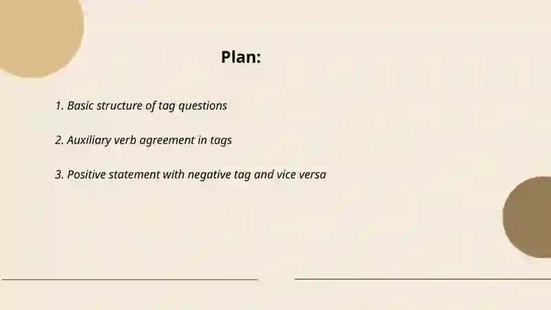 Tag Questions 2