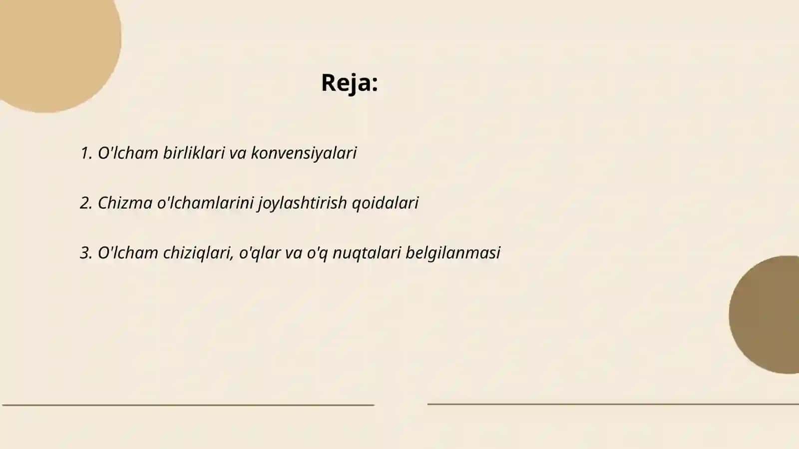 Ulcham qoyish qoidalari 2