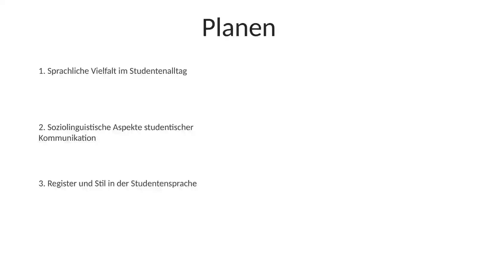 Soziolinguistische Aspekte der Studentensprache 2