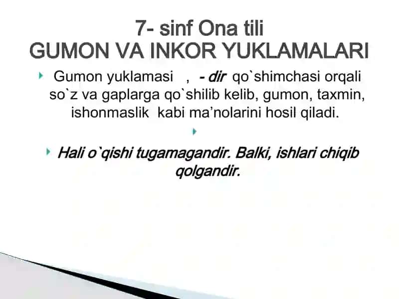 GUMON VA INKOR YUKLAMALARI 2