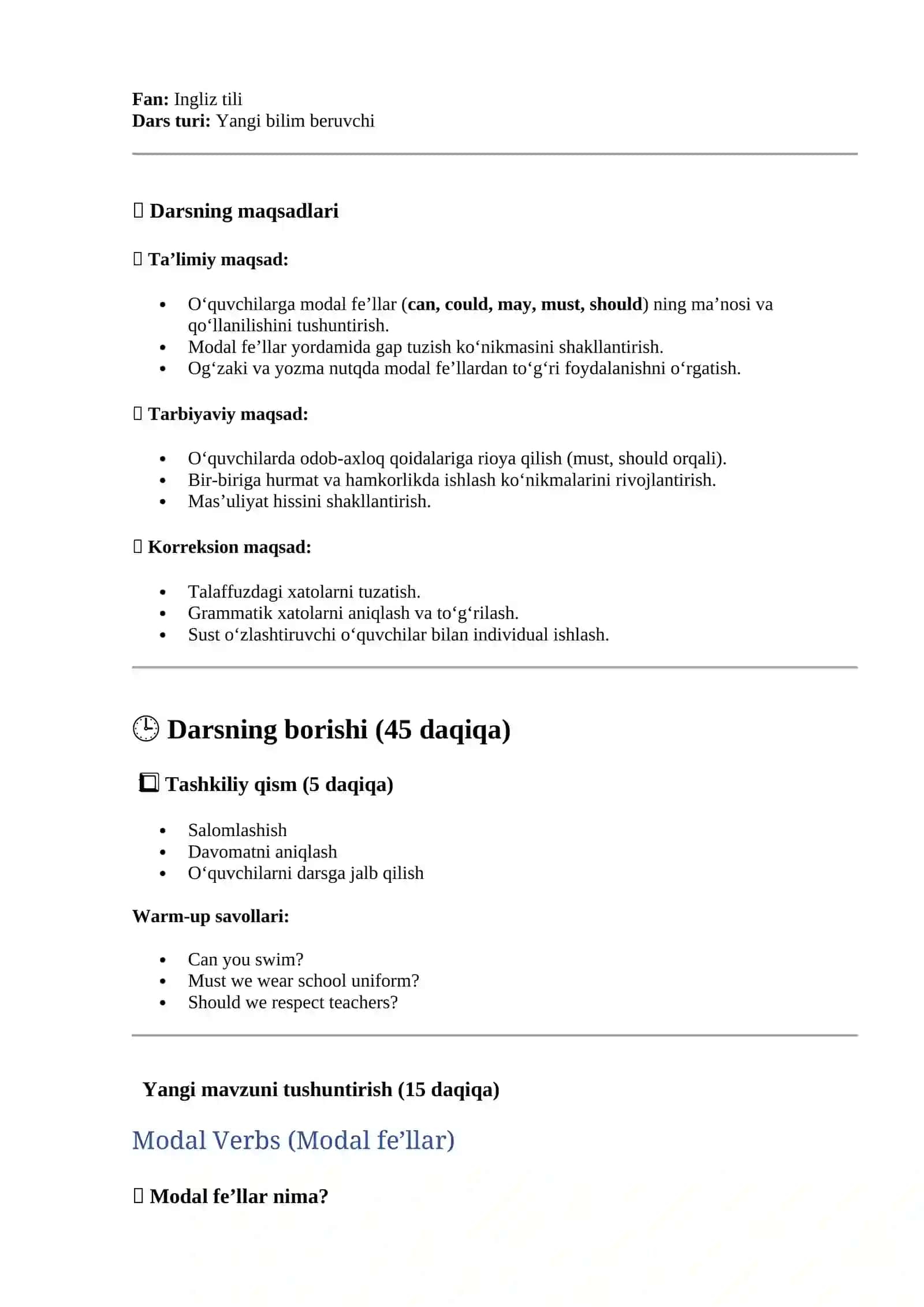 Modal Verbs ( Could, ) 2