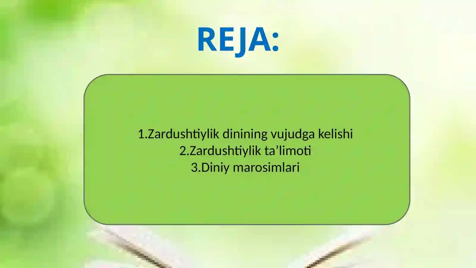Zardushtiylik dini 2