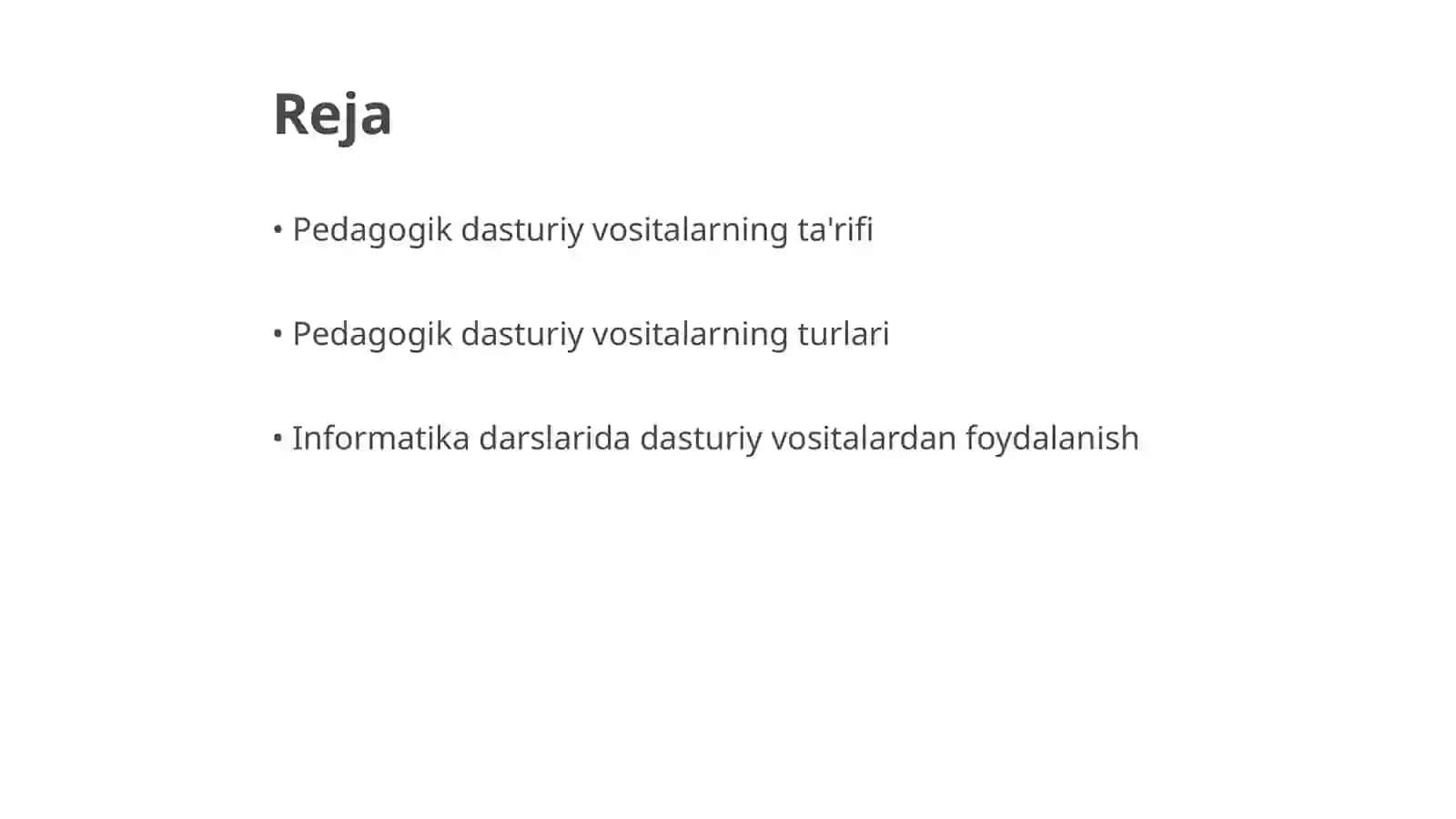 Informatika va axborot texnologiyalari fanini o‘qitishda pedagogik dasturiy vositalar 2