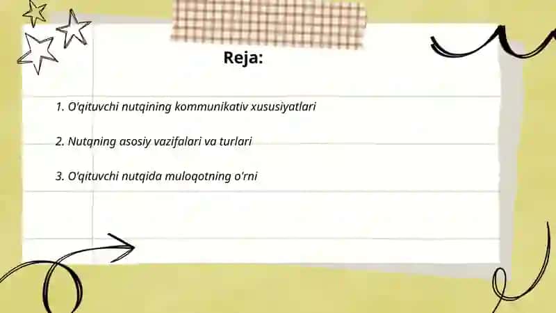 O'qituvchi nutqining kommunikativ xususiyatlari 2