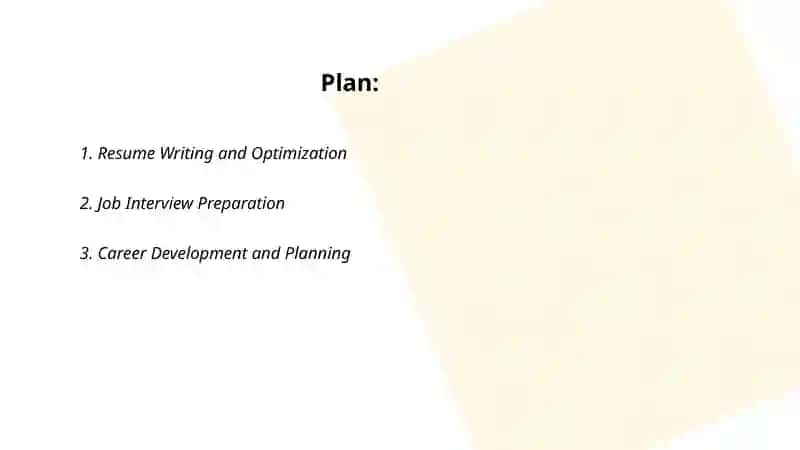 Resume Writing and Optimization 2