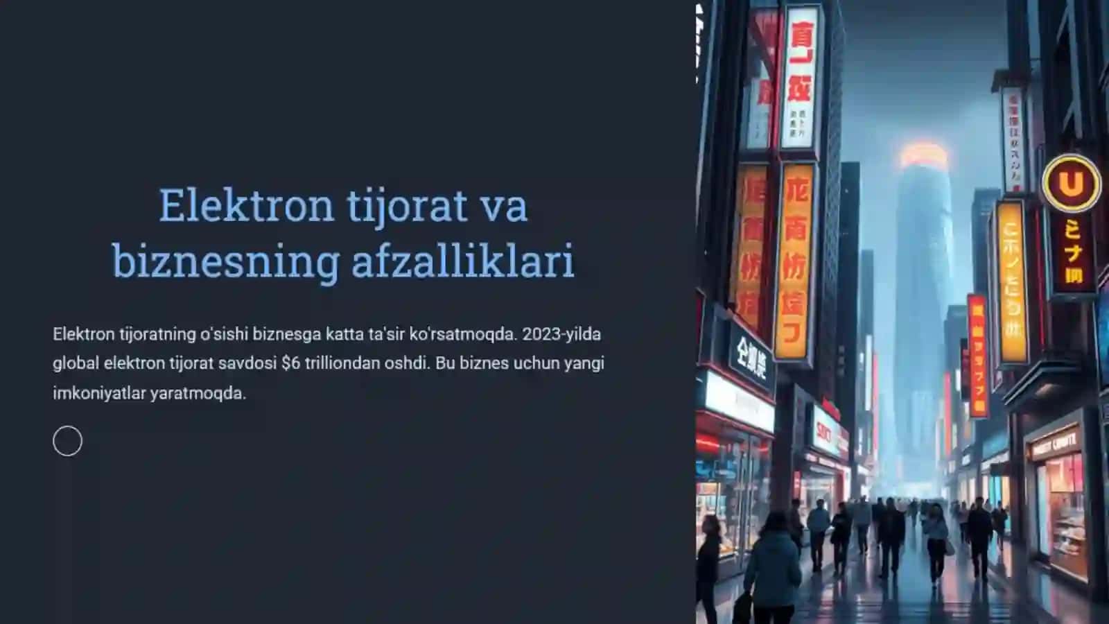 Elektron tijorat va biznesda buxgalteriya hisobi xususiyatlari 2