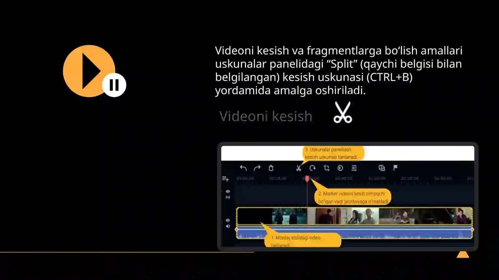 VIDEOMUHARRIRLARDA VIDEO VA FOTOLARNI TAHRIRLASH 2