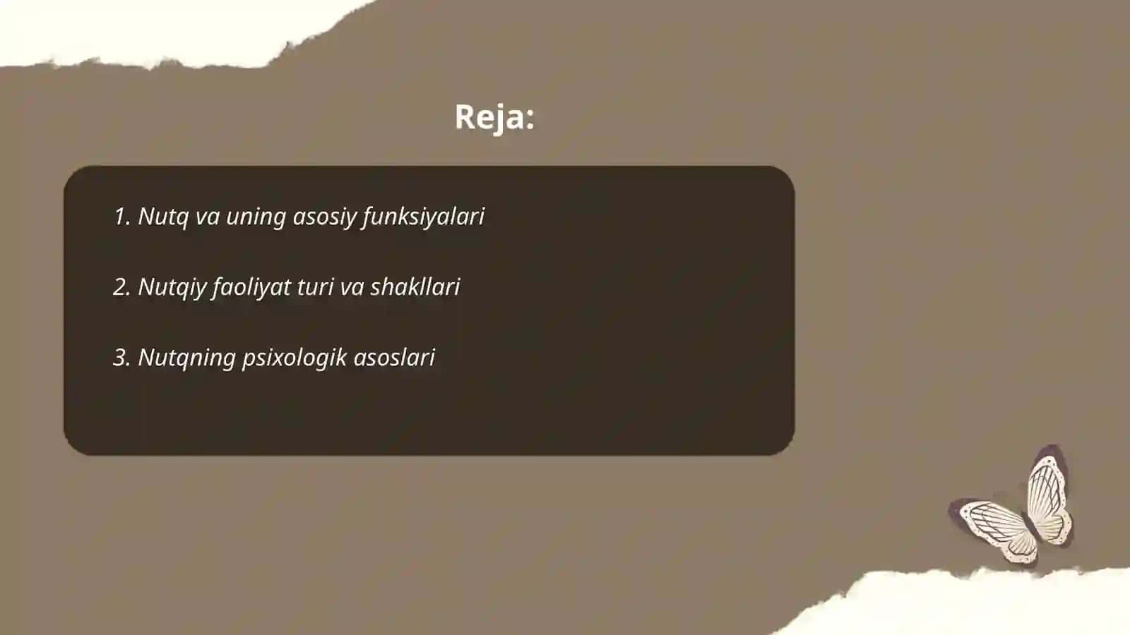 Nutq va nutqiy faoliyat 2