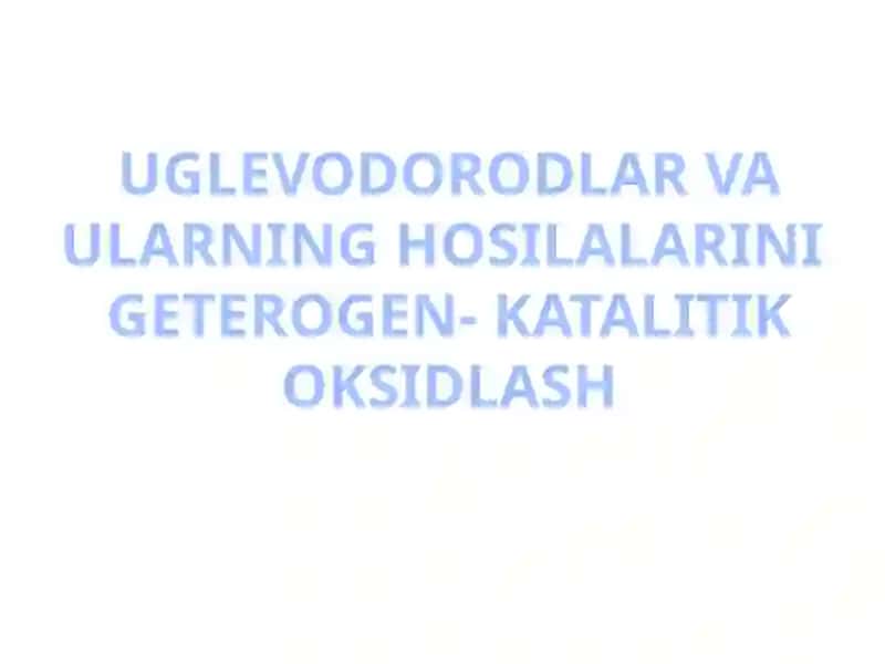 KIMYO TEXNOLOGIYA 2