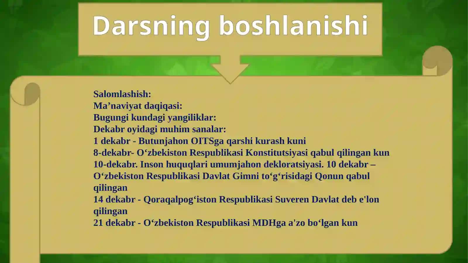 Huquq fanidan ochiq dars ishlanma. Jamoat birlashmalari va ommaviy axborot vositalari faoliyati 2
