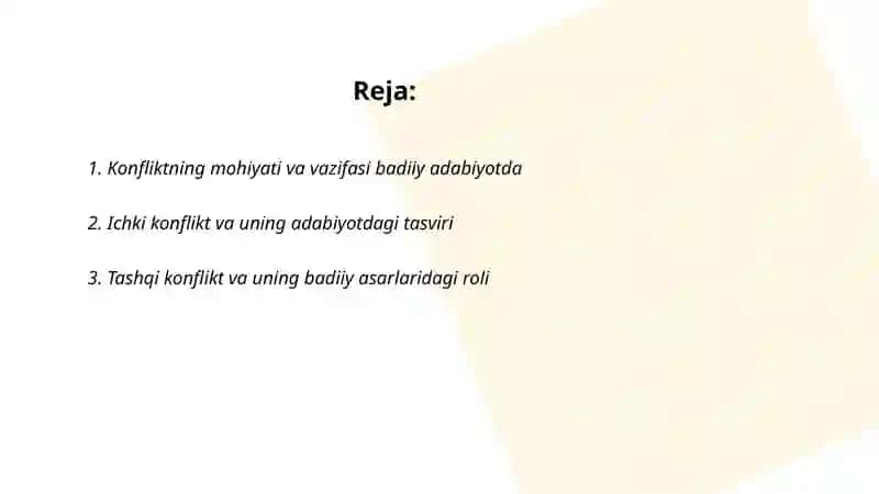 Badiiy adabiyotda konflikt va uning turlari 2