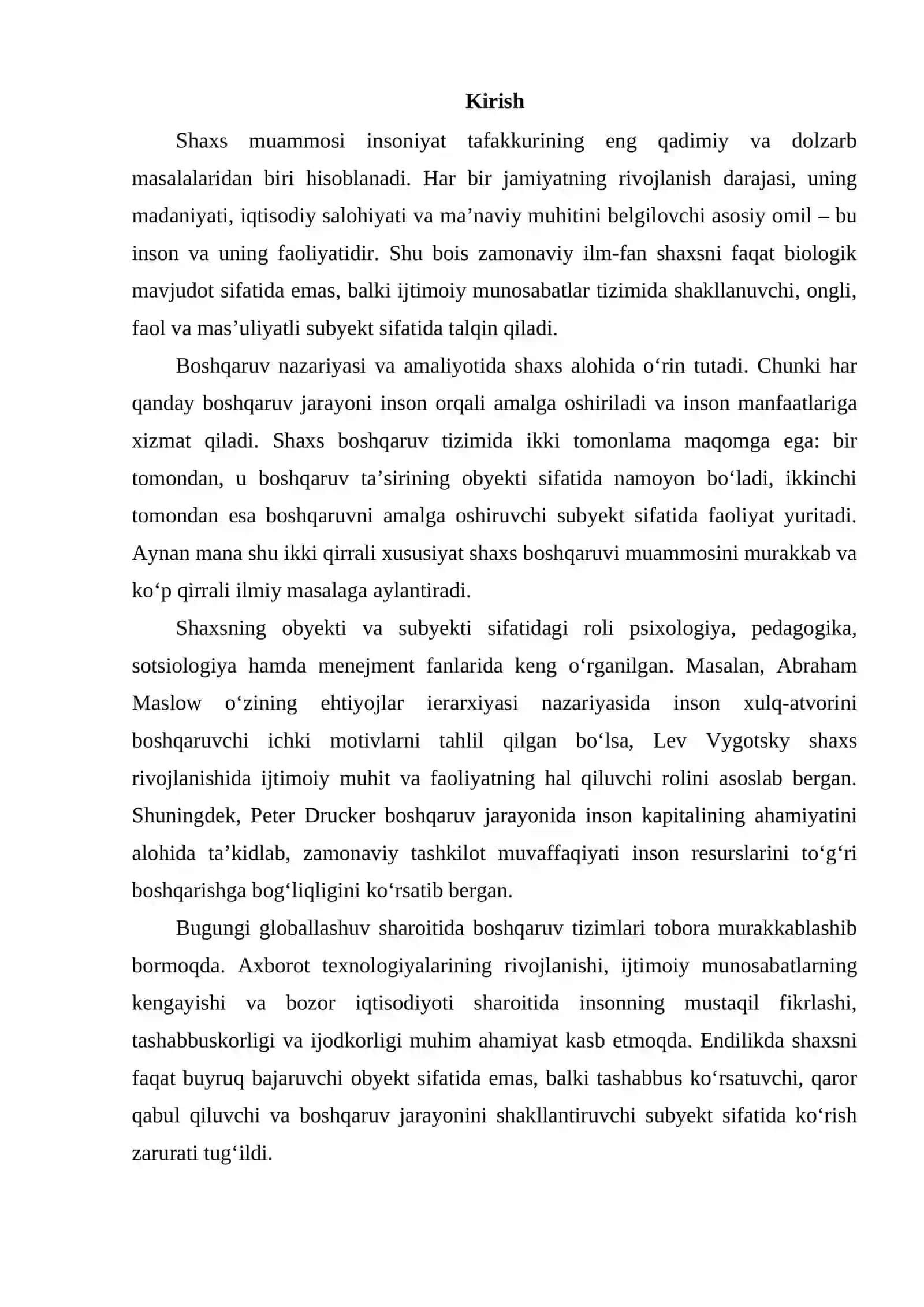 Shaxs Boshqaruvining Obyekti va Subyekti Sifatida 2