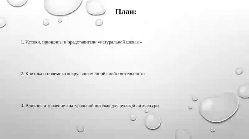 Натуральная школа в литературе 1840-х годов: борьба направлений, критика и становление 2