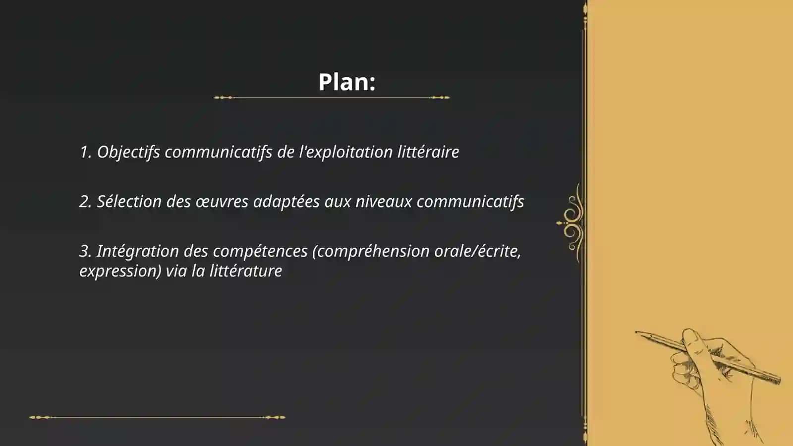 L’approche communicative et l’exploitation des œuvres littéraires by Dinora Rajabova 2