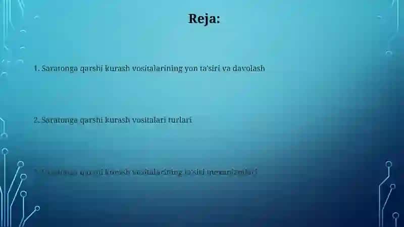 Yangi avlod saratonga qarshi vositalar 2