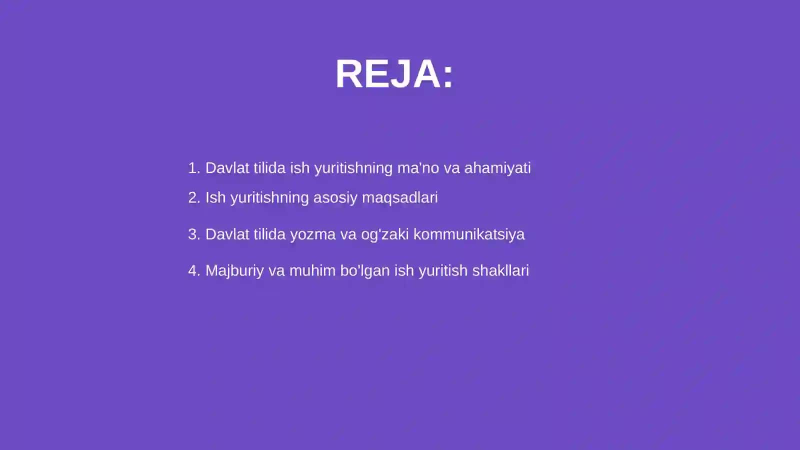 Davlat tilida ish yuritishning mazmuni 2