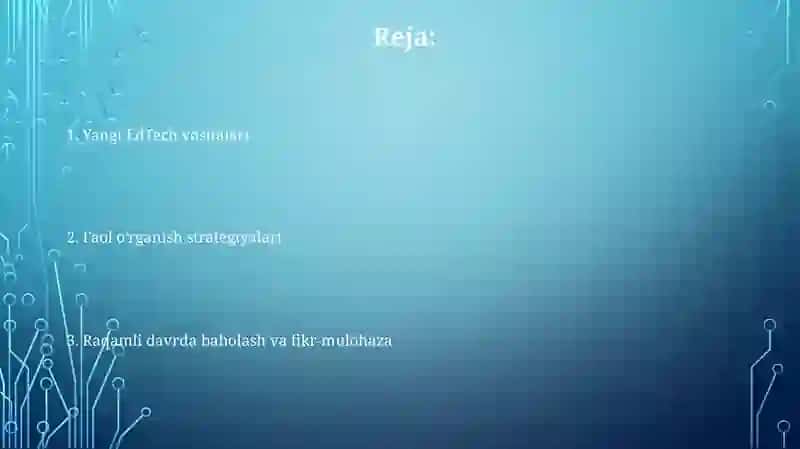 Yangi pedagogik texnologiyalar va faol pedagogik metodlar 2