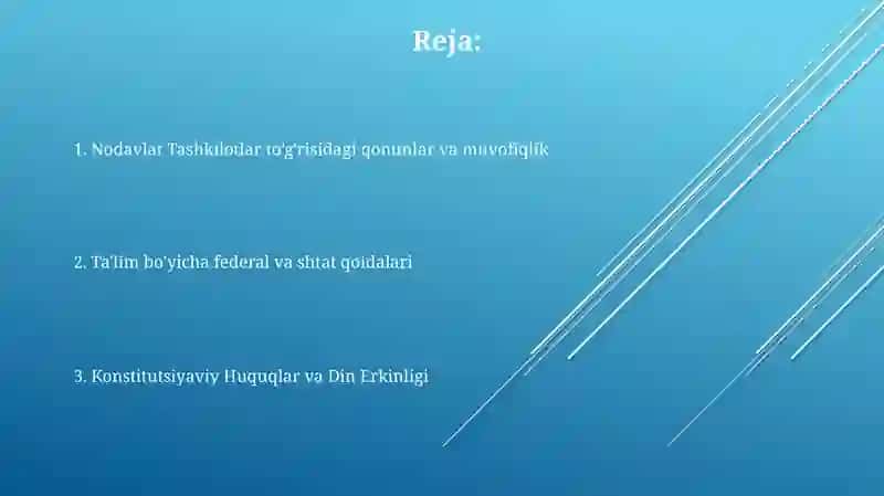 MA'NAVIY-MARIFIY ISHLARNI TARTIBGA SOLUVCHI MEYORIY HUQUQIY HUJJATLAR 2