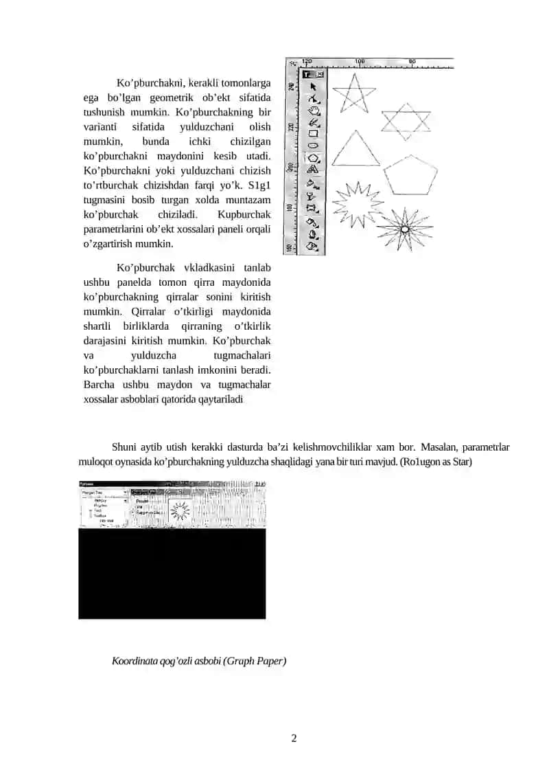 Laboratoriya ishi № 8. Hajmga ega tasvirlar yaratish “Перетекания” uskunasi bilan ishlash. 2