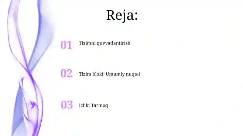 Tizimli blok 2
