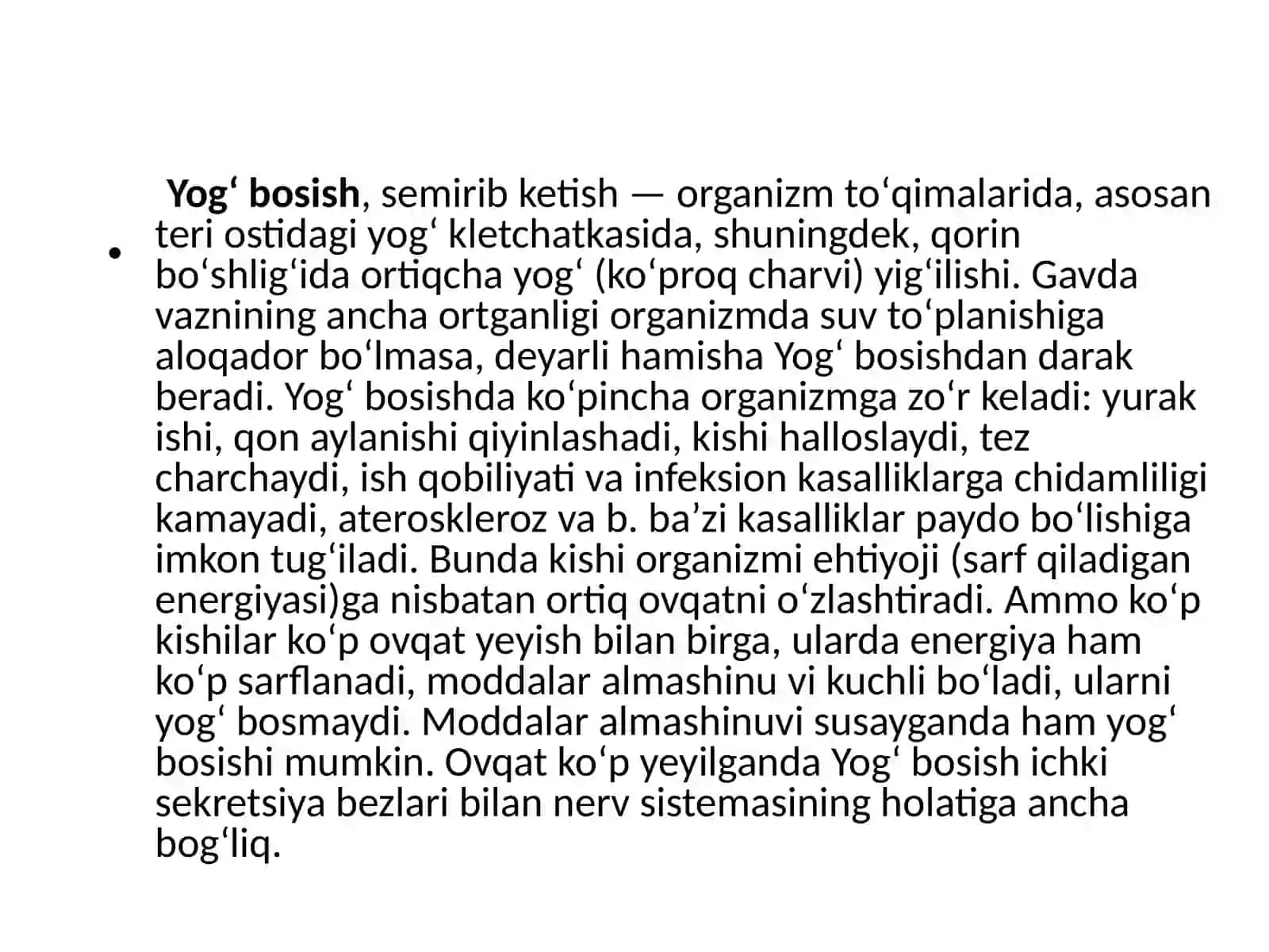 lipidlar almashinuvi 2