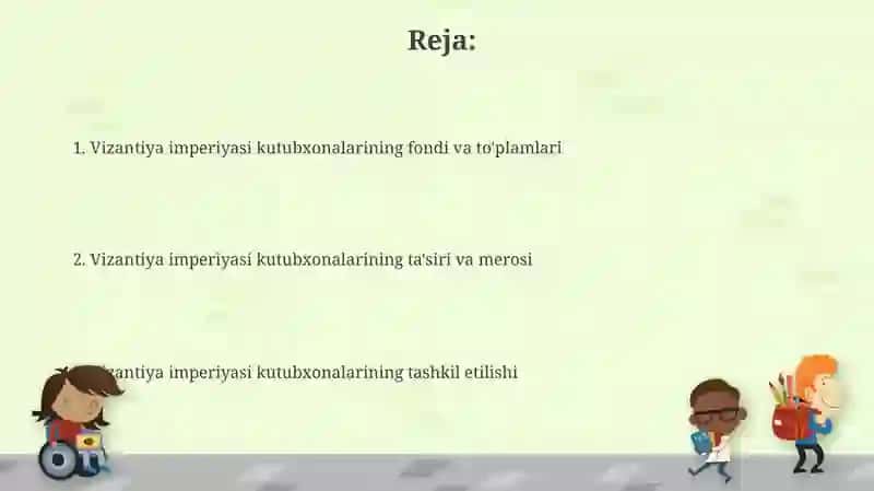 Vizantiya imperiyasi kutubxonalari 2
