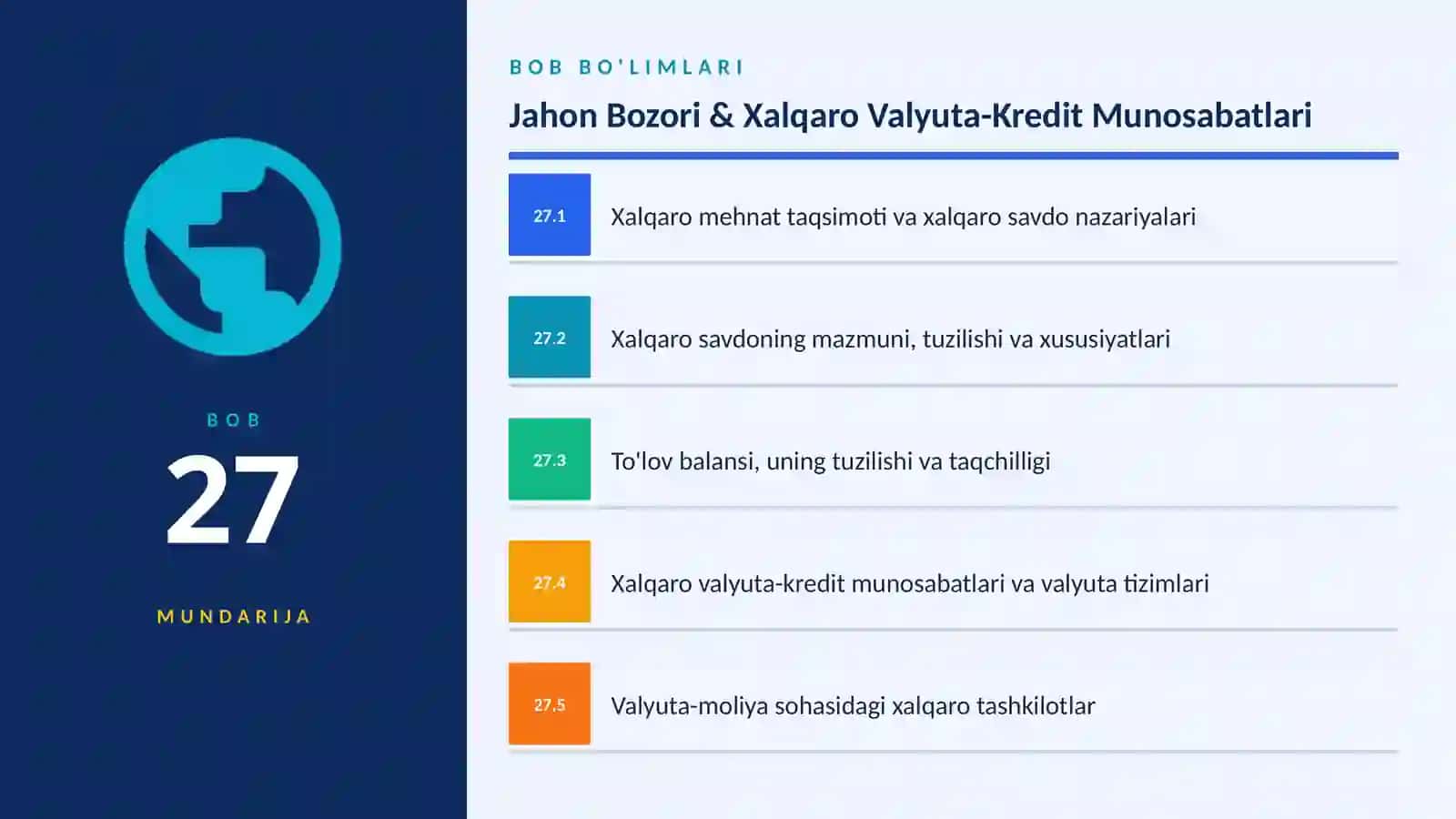 JAHON BOZORI XALQARO VALYUTA VA KREDIT MUNOSABATLARI 2