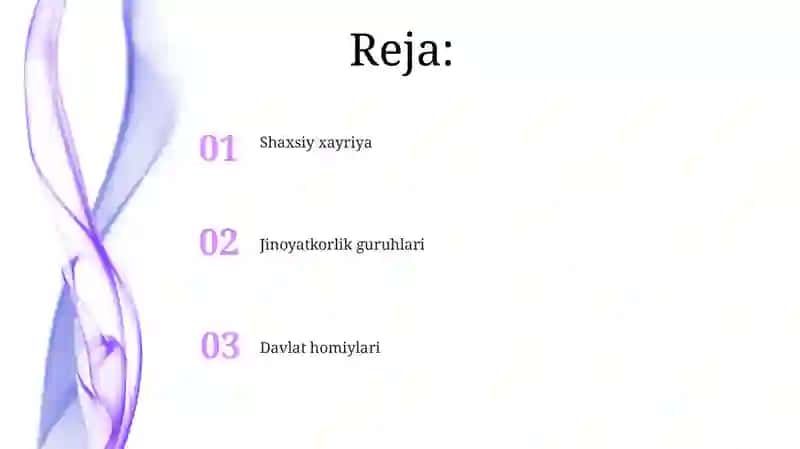 Davlat homiylari va hukumat moliyalashuvi 2