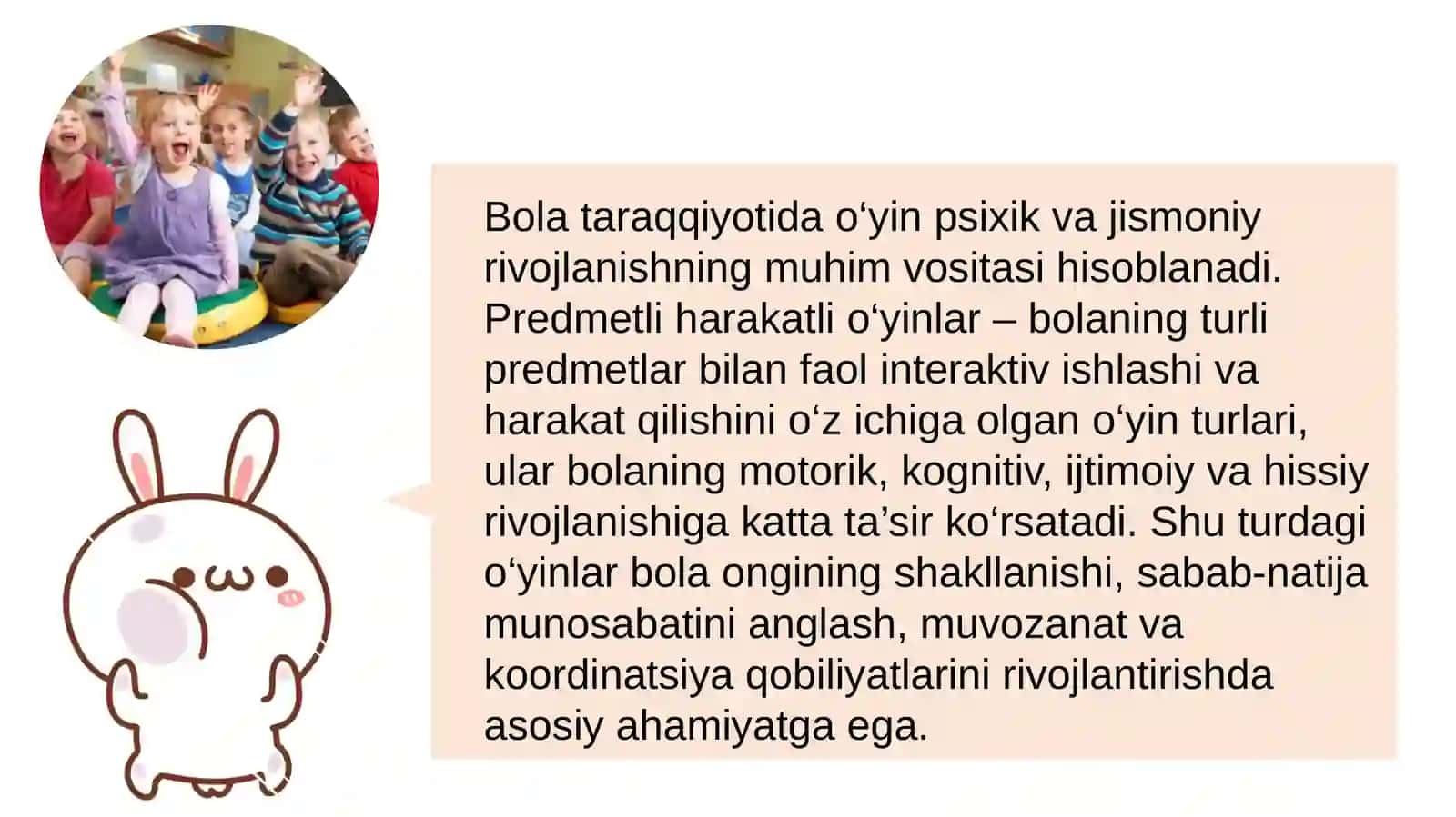 BOLA TARAQQIYOTIDA PREDMETLI HARAKATLI O’YINNINGAHAMIYATI 2