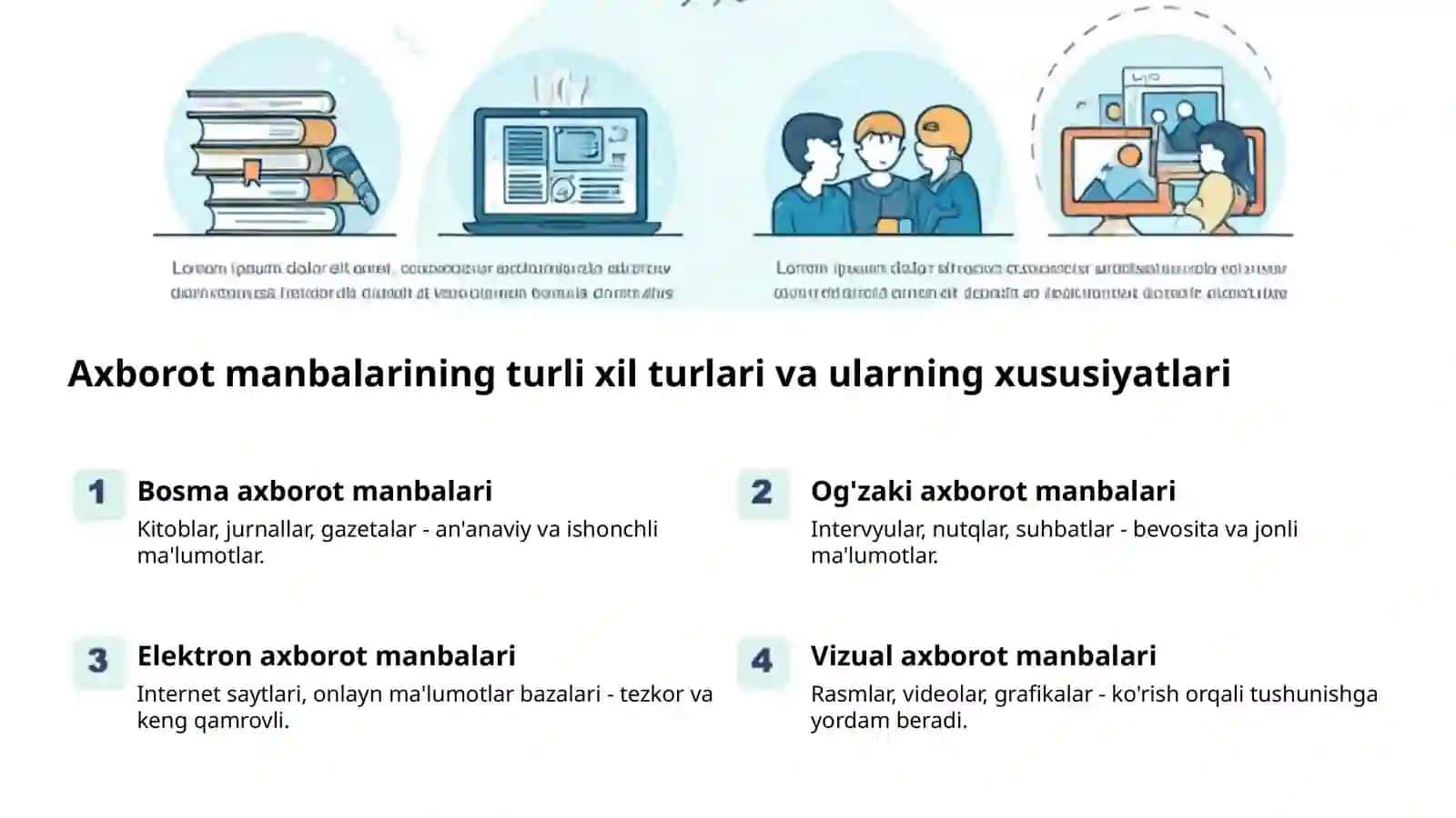 Media manbalarini tanqidiy baholash 2