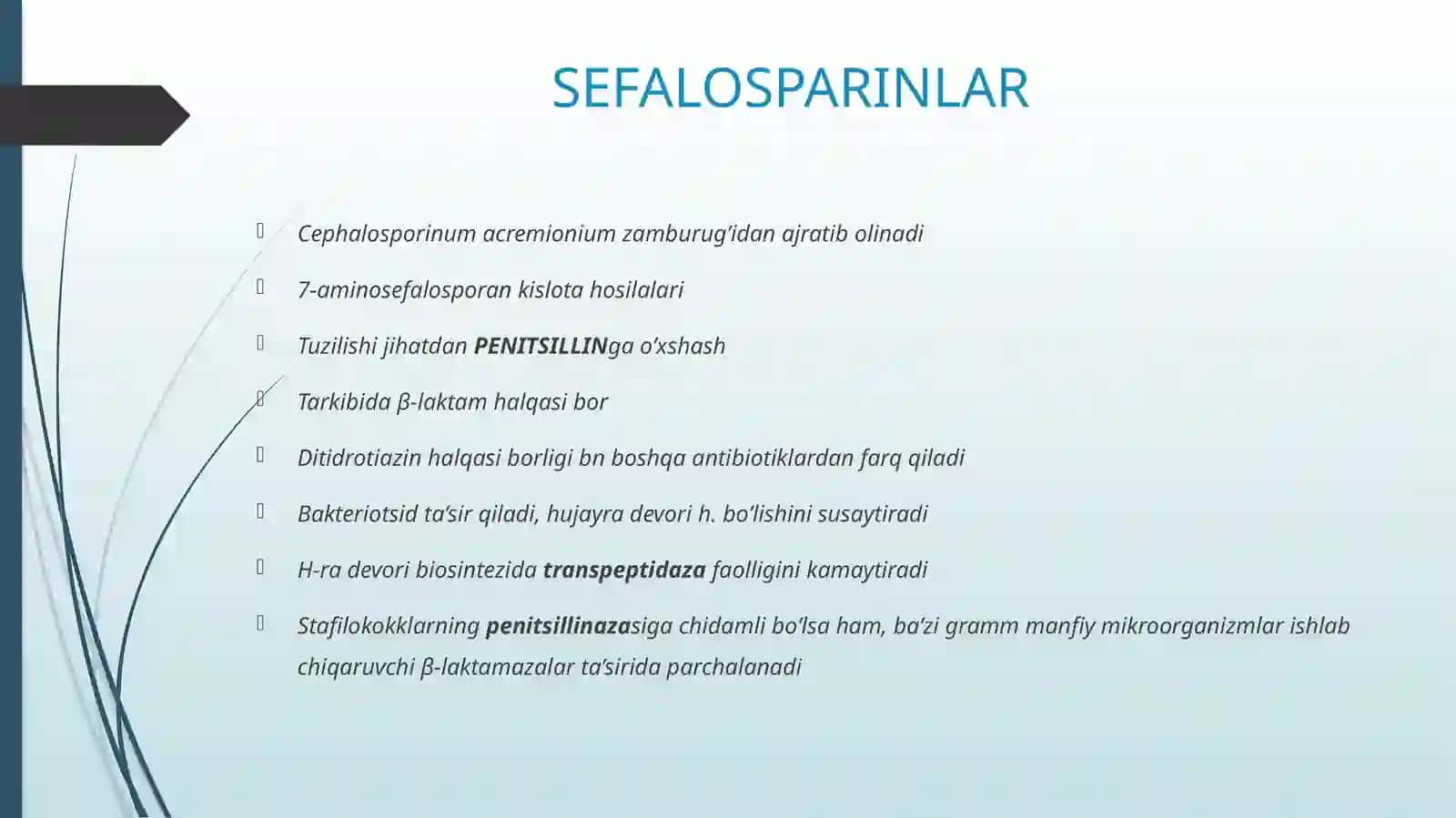 Sefalosparinlar yangi avlodi 2
