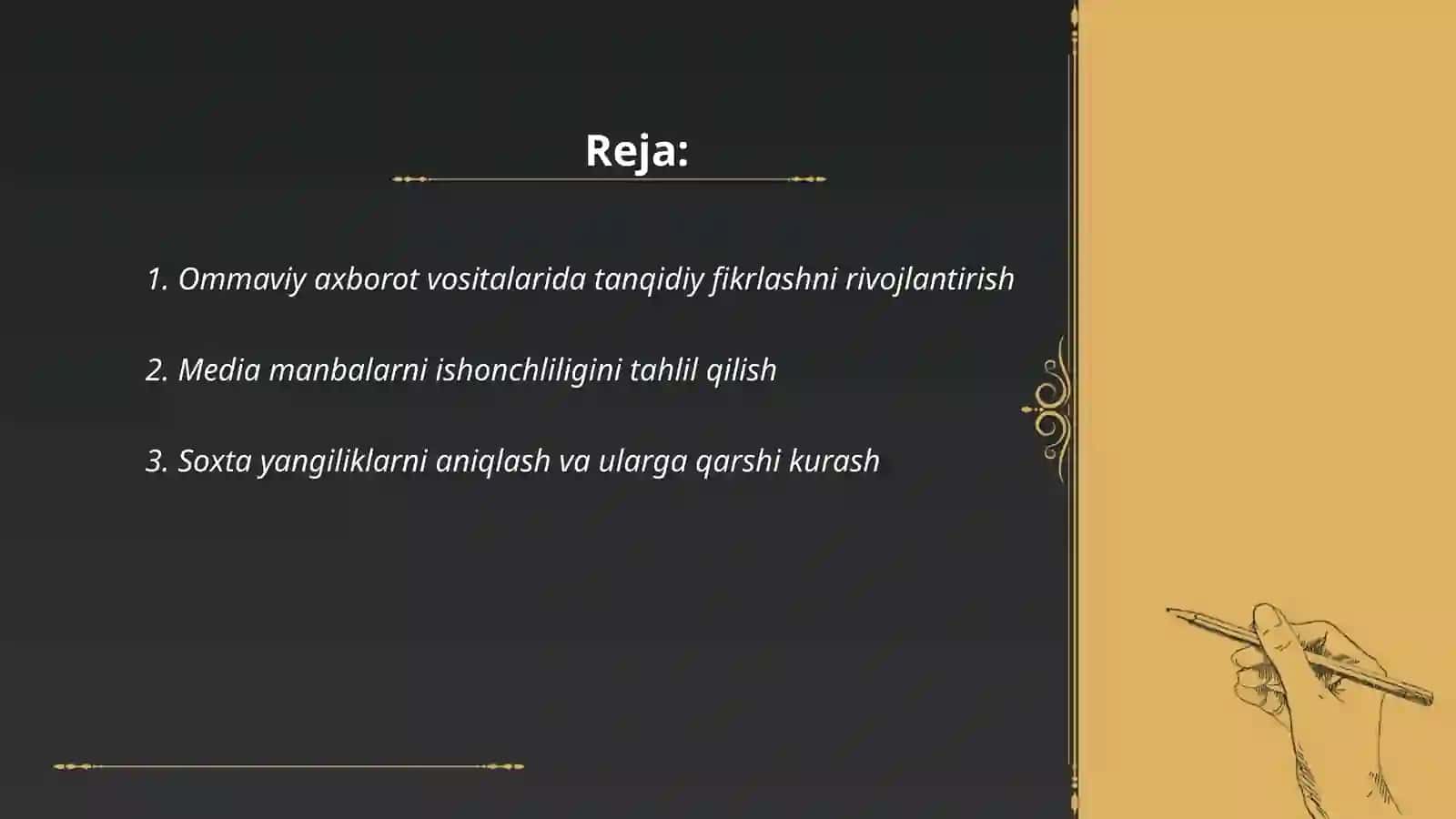 Media savodxonlikni rivojlantirish yoʻllari 2