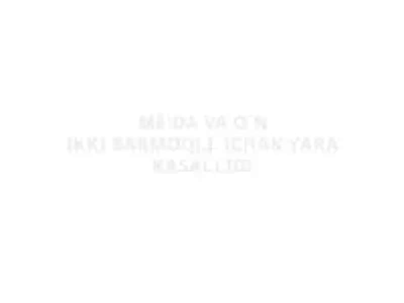 ME'DA VA O`NIKKI BARMOQLI ICHAK YARA KASALLIGI 2