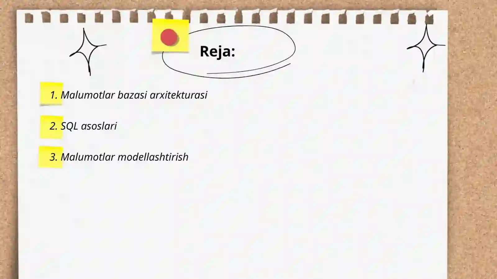 malumotlar bazasi bilan ishlash prinsipi 2