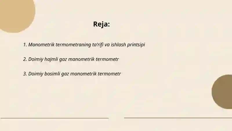 Manometrik termometr 2