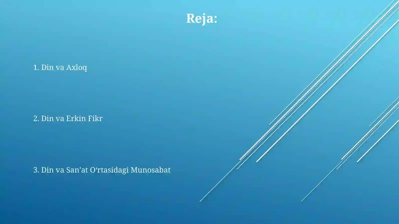 Din va Sanʼat Oʻrtasidagi Munosabat 2