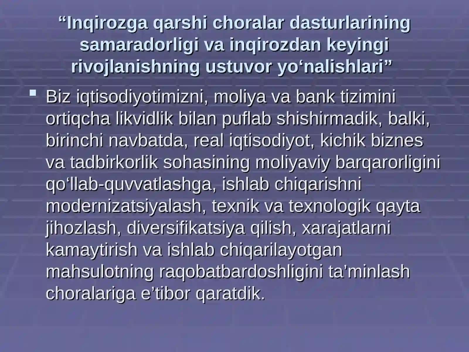Inqiroz sharoitida marketing faoliyati xususiyatlari 2